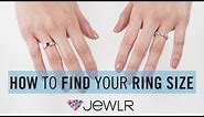 Jewlr | How to Measure Ring Size