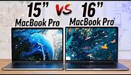 15" vs 16" 2019 MacBook Pro - Full Comparison!