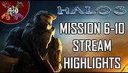 Halo 3 Full Playthrough | Stream Highlights Ep. 2 (The 4 Headed Dragon)
