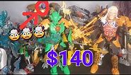 I spent $140 on bootleg Lego Bionicle and Hero Factory sets on Ali Express, this is what I got.