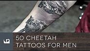 50 Cheetah Tattoos For Men