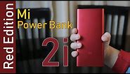 Mi Power Bank 2i Red Edition 10000 mAh, two way quick charge, Price Rs. 899