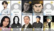 All characters and voice actors in Initial D First Stage