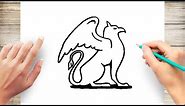 How to Draw Griffin Mythical Creature