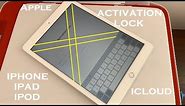 iCloud Unlock Activation Lock iPhone/iPad Mini,iPad Pro,iPad 2,iPad Air, iPad Air 2 Any Generation