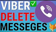 How To Delete Viber Messages