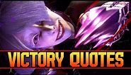 SF6 - Aki Victory Quotes Versus All Characters
