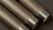 34mm (1 Inch) 1 Inch threaded Black steel pipe set lengths