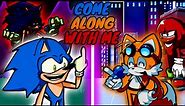 FNF COME ALONG WITH ME SONIC TAILS KNUCKLES AND LORD X #sonic #comealongwithme
