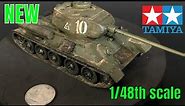 Building the New Tamiya T34-85 (1/48th scale )