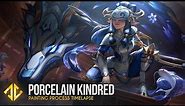 Porcelain Kindred - League of Legends Splash Art