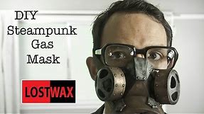 How To Make a DIY Steampunk Gas Mask. Tutorial and Pattern. Halloween Costume idea