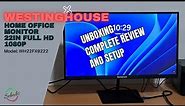Westinghouse_22_Full_HD 1080p Monitor Unboxing_Setup_Gaming - COMPLETE REVIEW @Sebabs32Unbox