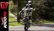 Husqvarna 701 Supermoto Test 2016 | Motorrad Quartett | Action, Onboard, Details