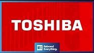 Redesigning the TOSHIBA logo
