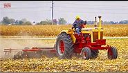 CASE 1030 & 1370 Tractors Working on Fall Tillage
