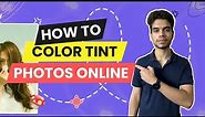 How to Color Tint Photos Online