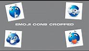 Blue Emoji-Cons cropped (for edits, tiktok…)
