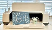 5X7 'Birthday Boy' Cricut Card Using The Cricut Maker