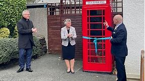 Iconic K6 telephone box finds new home at Government House