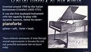 A brief history of the piano