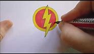 How To Draw The Flash Logo