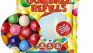 Gumballs for Gumball Machine - 0.5 Inch Mini Gumballs for Kids - Gumball Machine Refills - 1 LB Chewing Gum - Fruit Flavored Bubble Gum