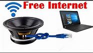 Make Free Internet for Laptop at Home