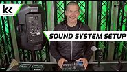 How To Setup A Sound System