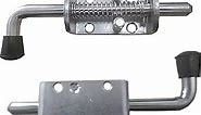 2 Pack Heavy Duty Stainless Steel Spring Loaded Barrel Bolt Latch Lock,Latch Pin for Door Shed Gate or Tailgate Trailer Garage