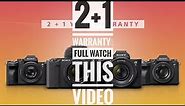 How to Registered 2 Year Standard warranty + 1 Year extended warranty on Sony Alpha cameras