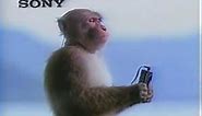 Vintage Old 1980's Sony Walkman Monkey Commercial