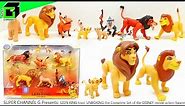 Unboxing LION KING toys! The Complete Set of Walmart Exclusive DISNEY movie action figures!