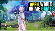 TOP 10 New Open World ANIME GAMES For Android & iOS 2023