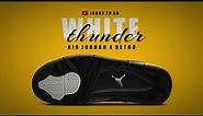 WHITE THUNDER 2024 Air Jordan 4 Retro DETAILED LOOK AND RELEASE INFORMATION