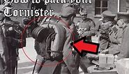 How to pack a WWI German Tornister, WWI German Reenactor Tutorial