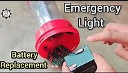 Battery Replacement for Emergency Rechargeable Lights - Step-by-Step Guide