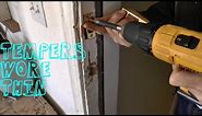 How To Fix A Kicked In Door / Forced Entry Without Replacing The Door Frame