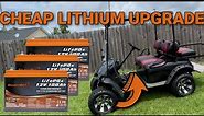 Will These Work In A Golf Cart?| Lithium Golf Cart Conversion | Enjoybot LifePO4 12v 100ah Battery
