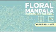 Floral Mandala Brushes - Adobe Photoshop Tutorial