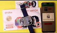 S9 Ultra Smart Watch Set Wallpaper Photo