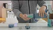 How to install the filter of Philips hydration bottle