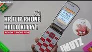 HP FLIP PHONE HELLO KITTY ! - Review & Unboxing Hp Flip Ti.Phone F10b