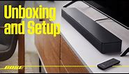 Bose Smart Soundbar 300 – Unboxing and Setup