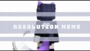 RESOLUTION MEME ┆MINECRAFT ANIMATION ┆PRISMA 3D ┆TEMPLATE BY : @ray_arthz