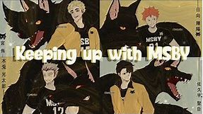 ⚠️16+ • Haikyuu Text • Keeping up with MSBY | One | SakuAtsu secret relationship?!?