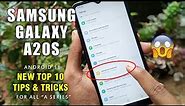 Samsung Galaxy A20s New Tips & Tricks Top 10 Hidden Features Android 11 [A Series Samsung English]