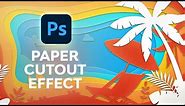 How to Create a Paper Cutout Effect in Photoshop