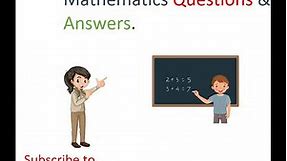Grade 2 Math Questions and Answers