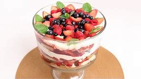 Berry Trifle Recipe - Laura Vitale - Laura in the Kitchen Episode 762